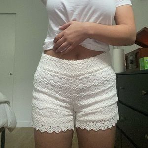 Loft Lace Shorts